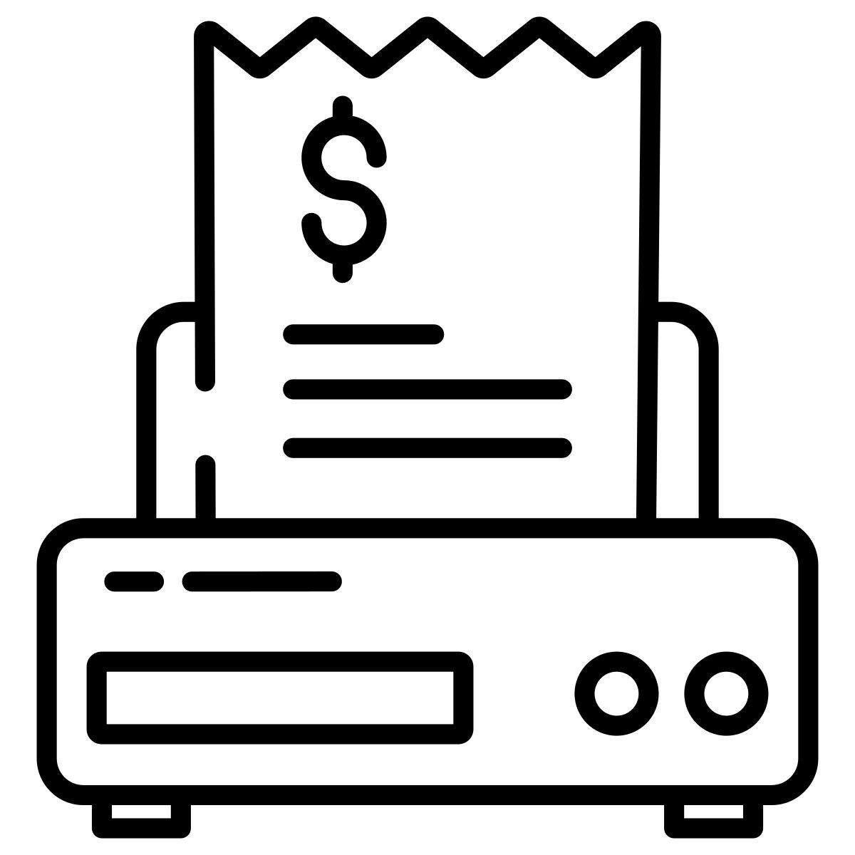 bill print icon