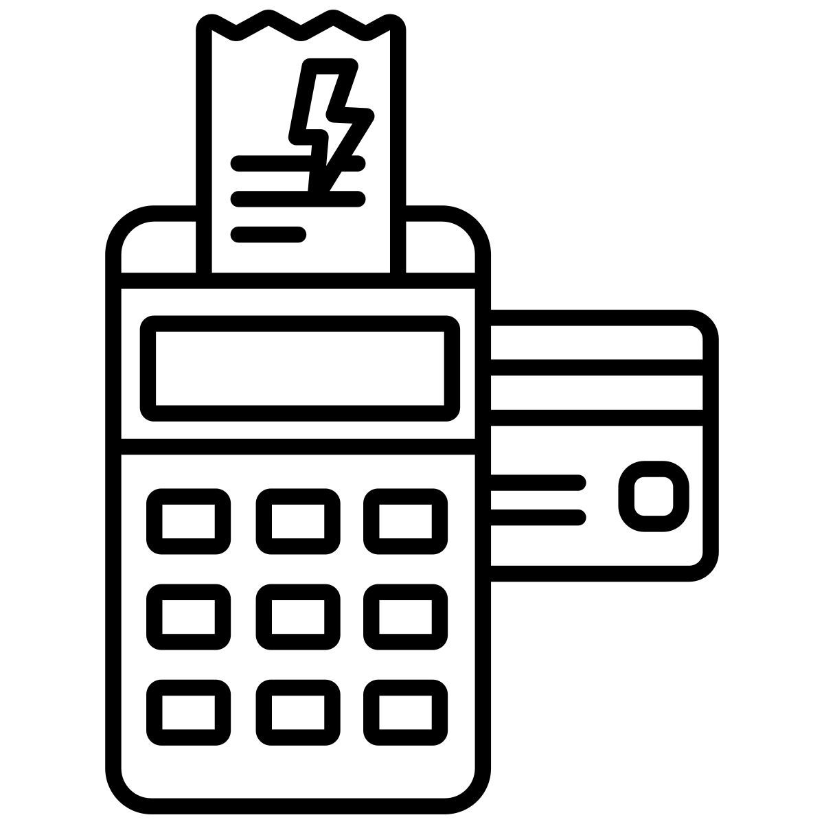billing machine icon