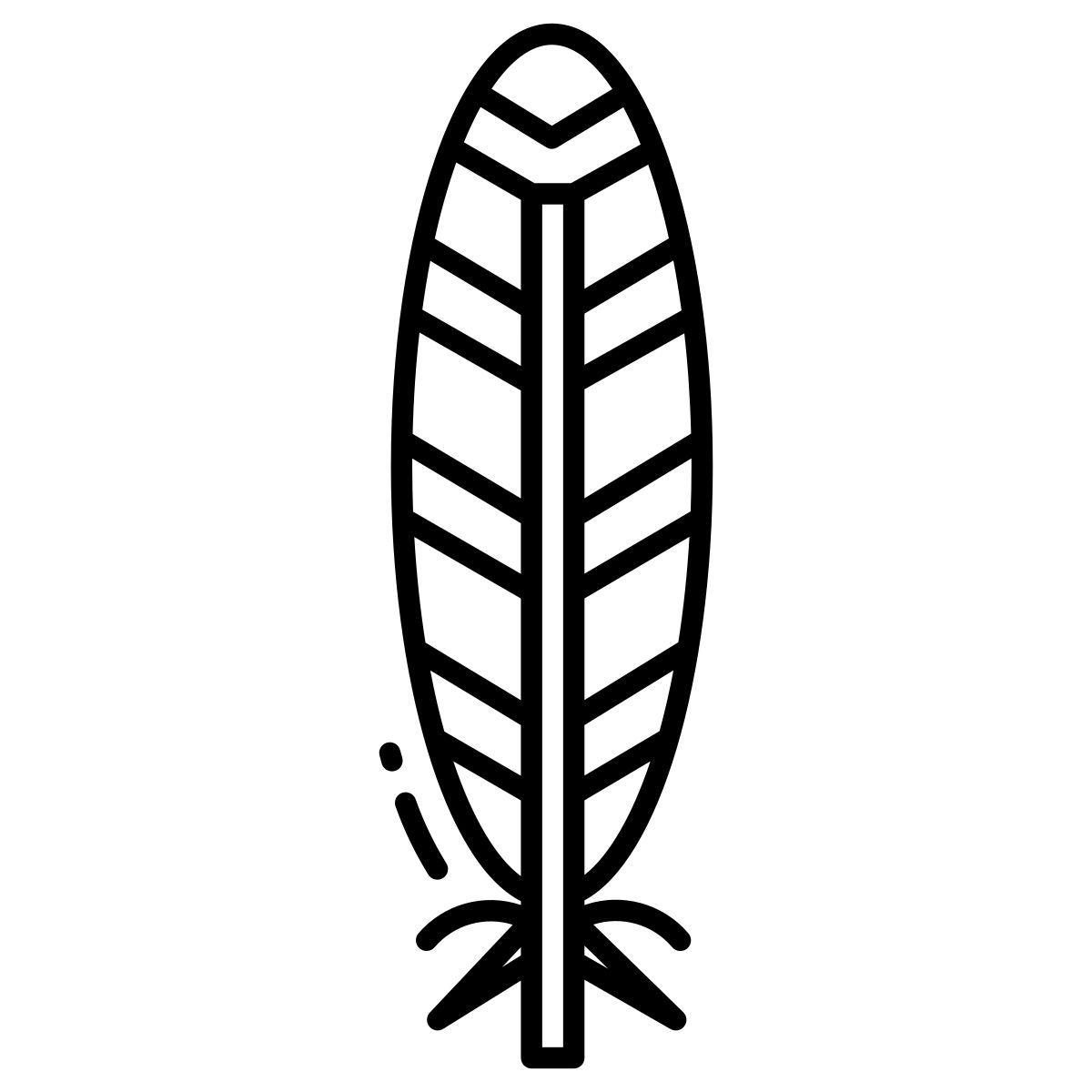 blue jay feather icon