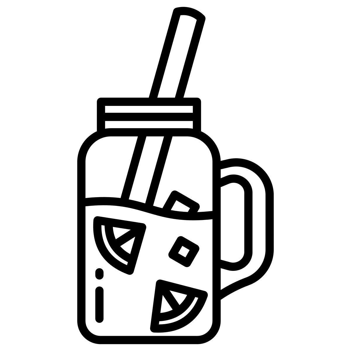 blue lemonade icon