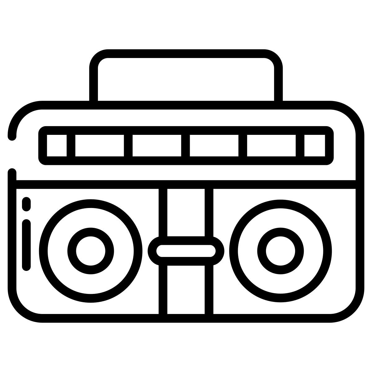 stereo portatile icon