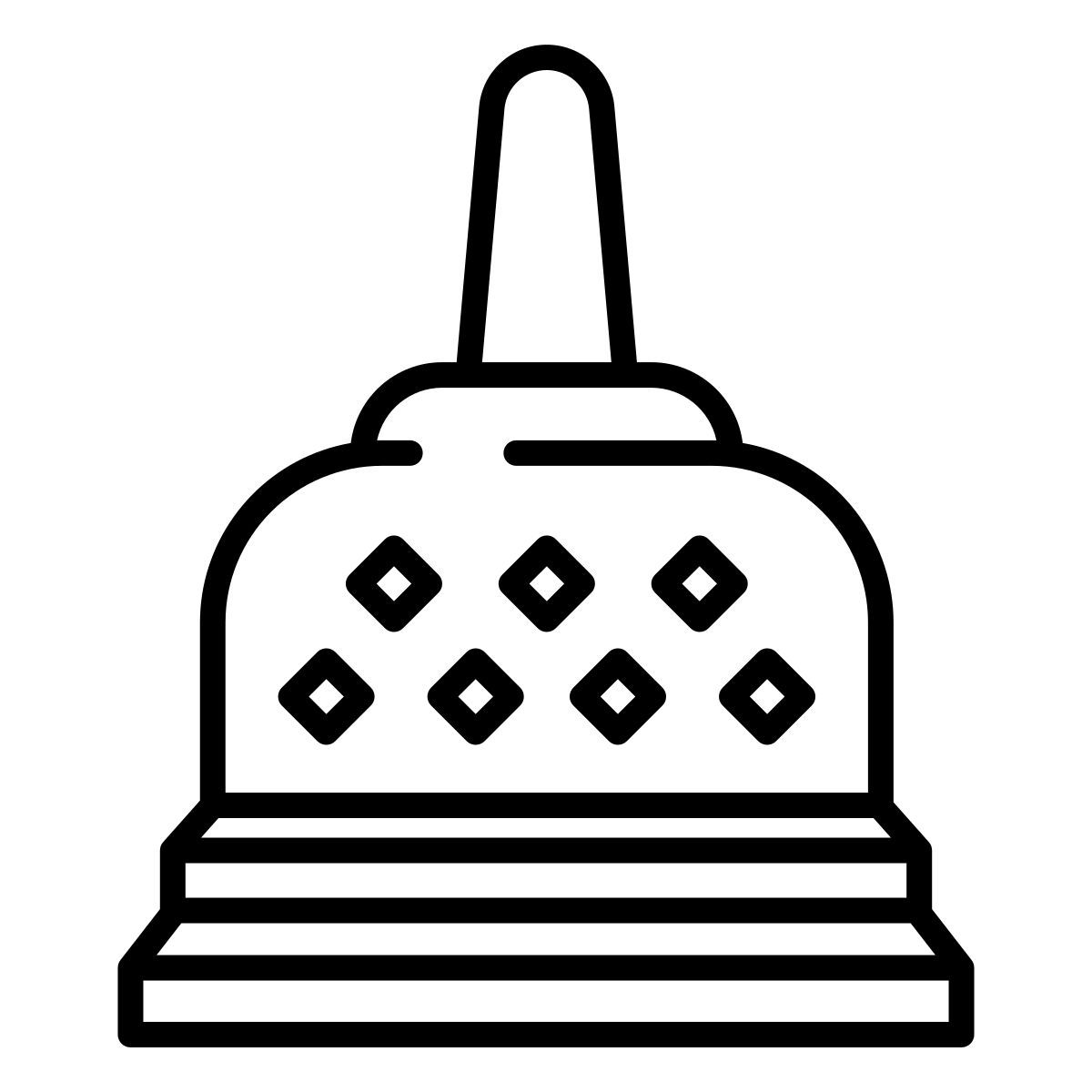 borobudur temple icon