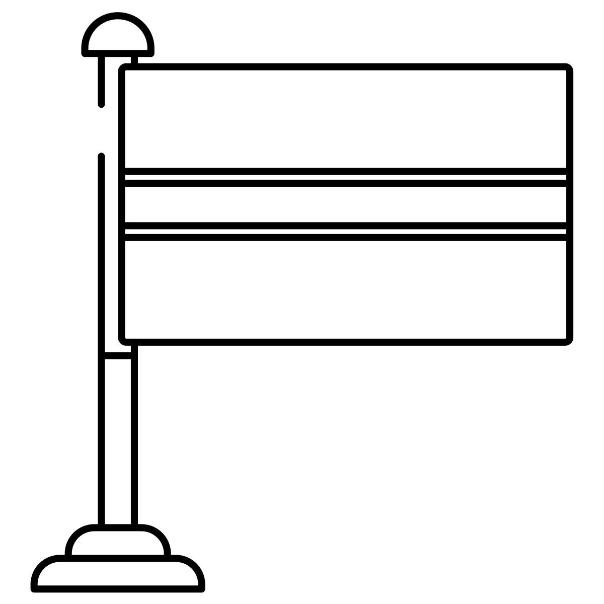botswana flag icon