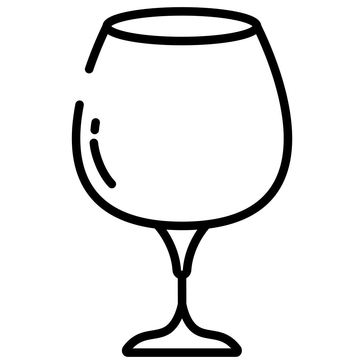 brandy snifter icon