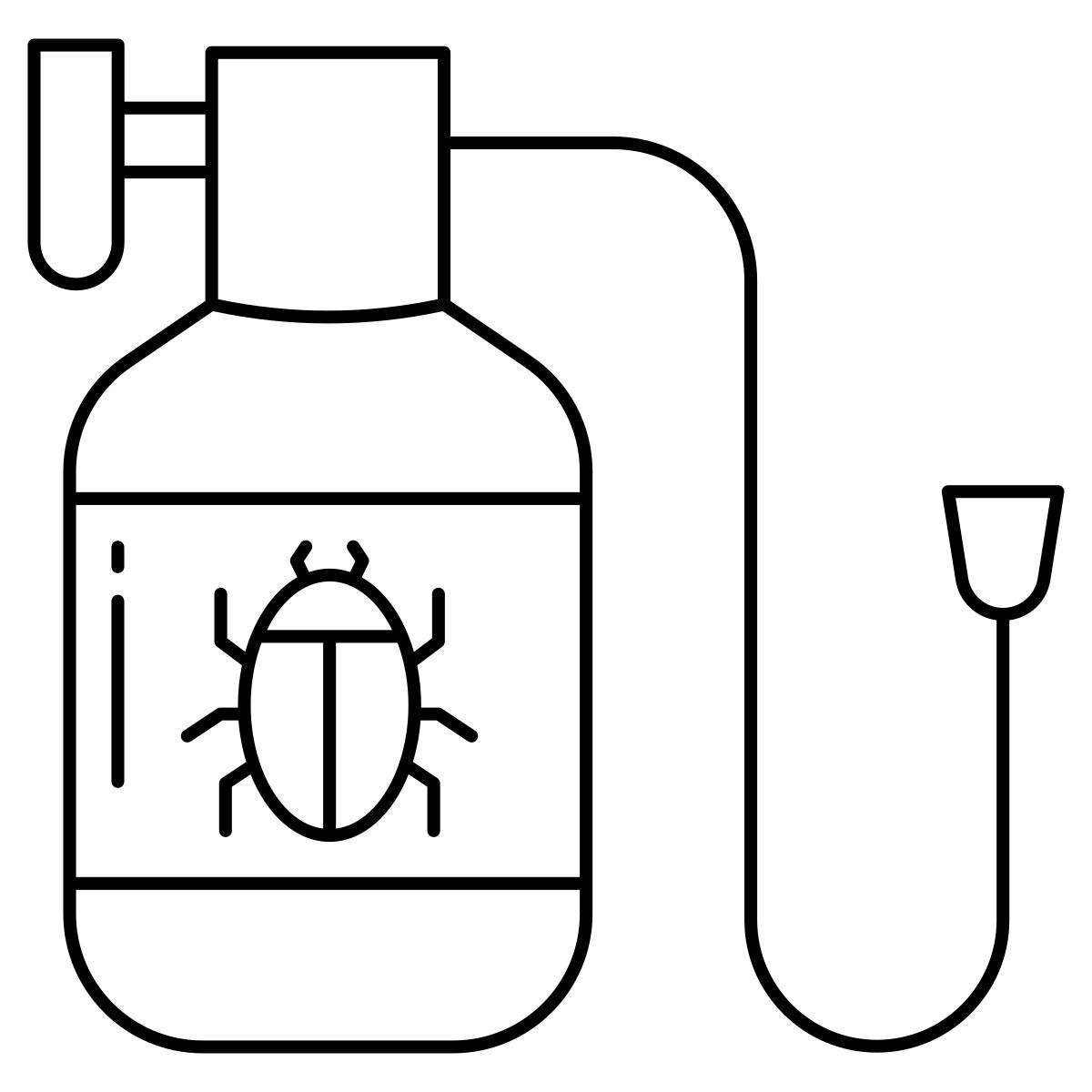 bug control spray icon