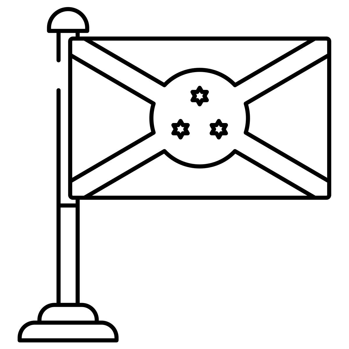 부룬디 국기 icon