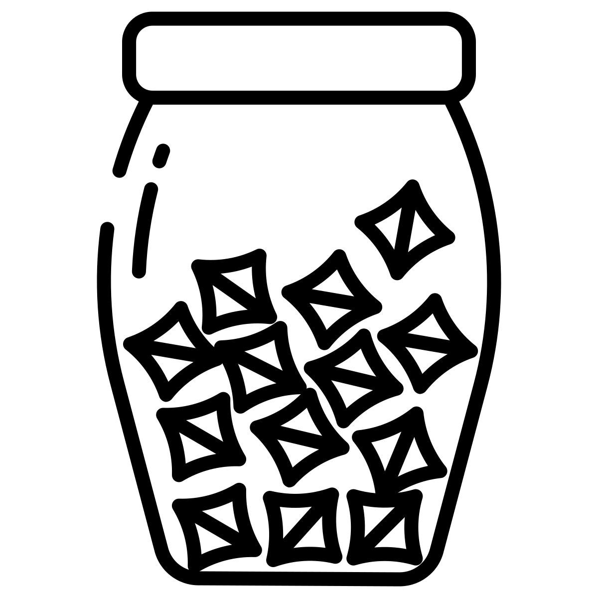 butterscotch candies icon
