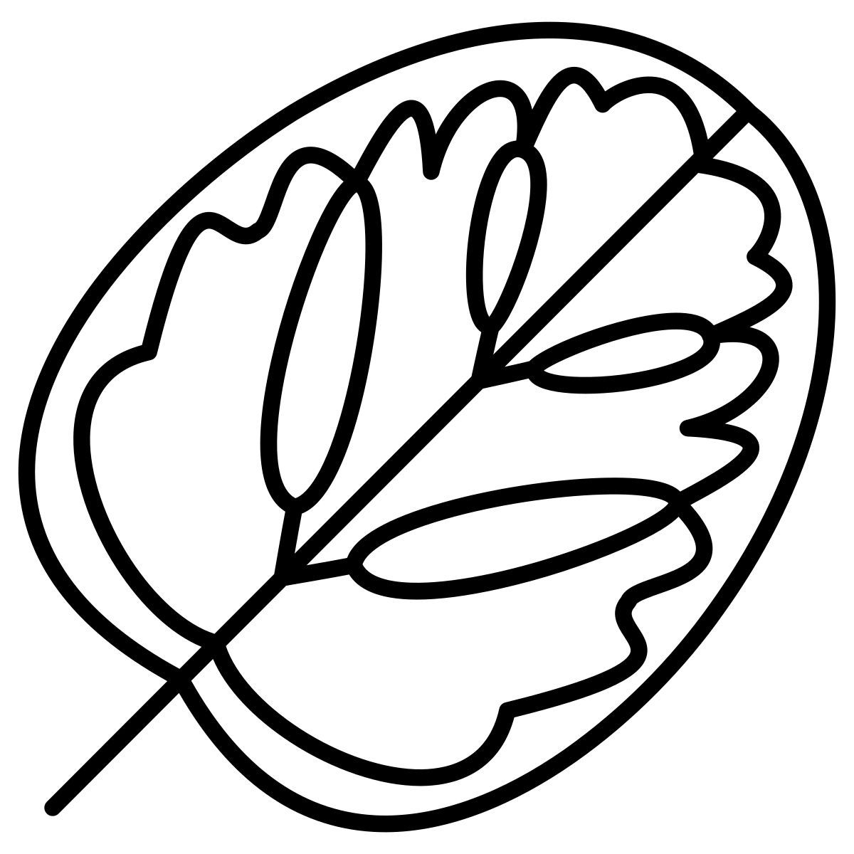 calathea leaf icon