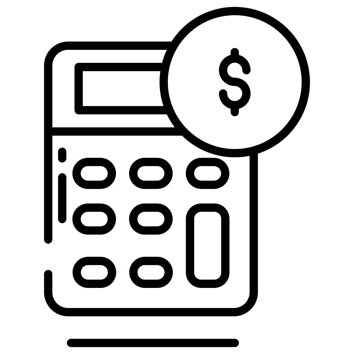 calculate total icon