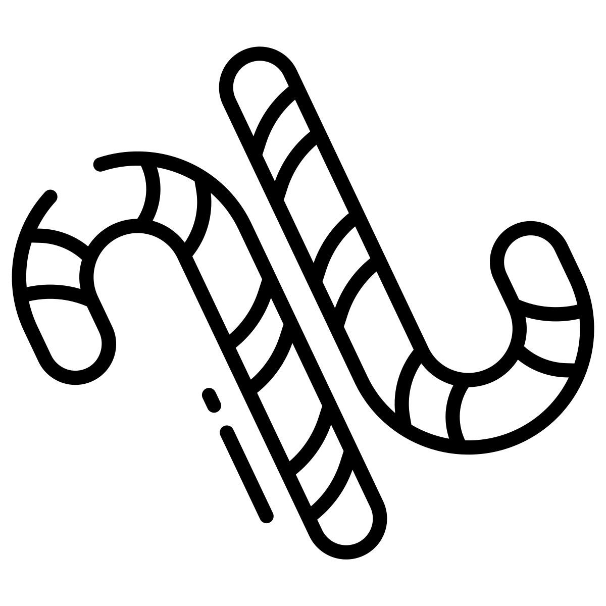 candy cane icon