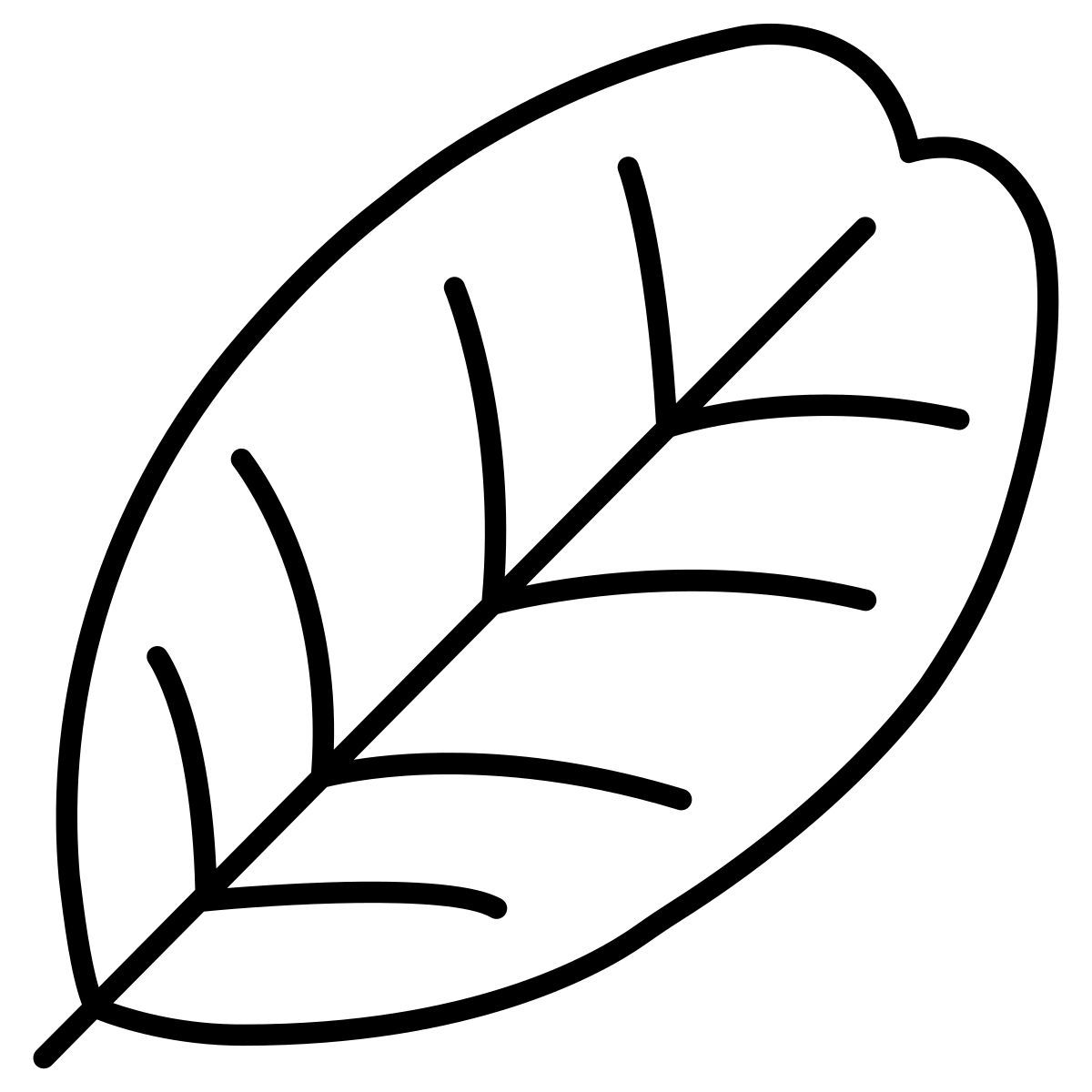 carob tree leaf icon