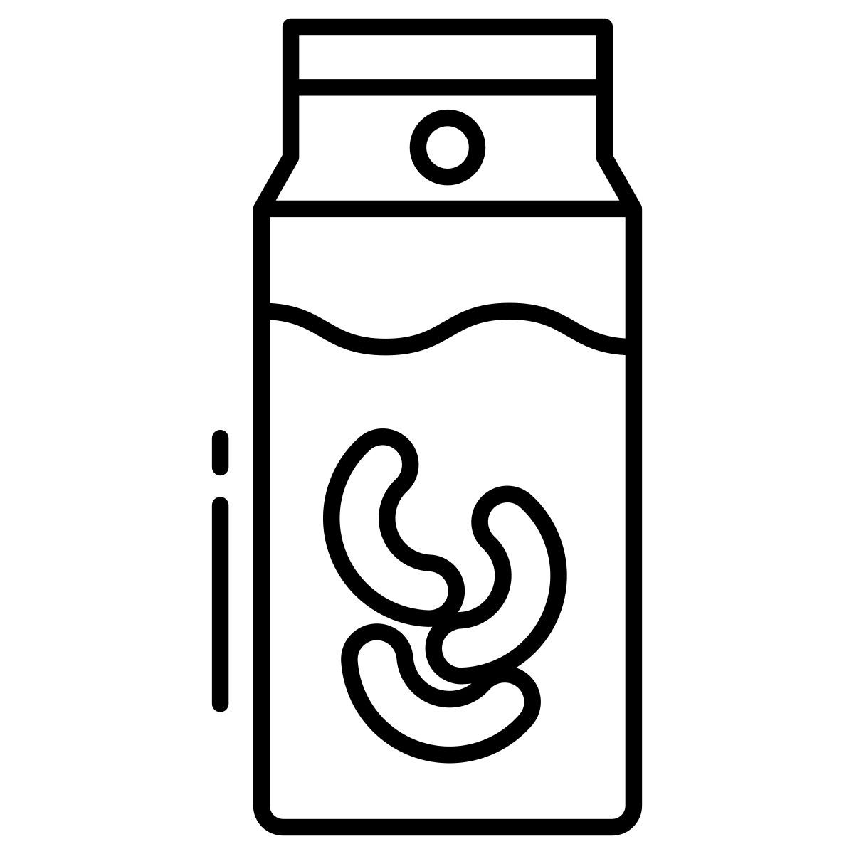 cashew milk icon