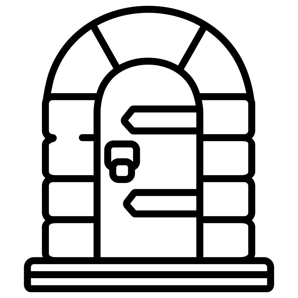 castle door icon