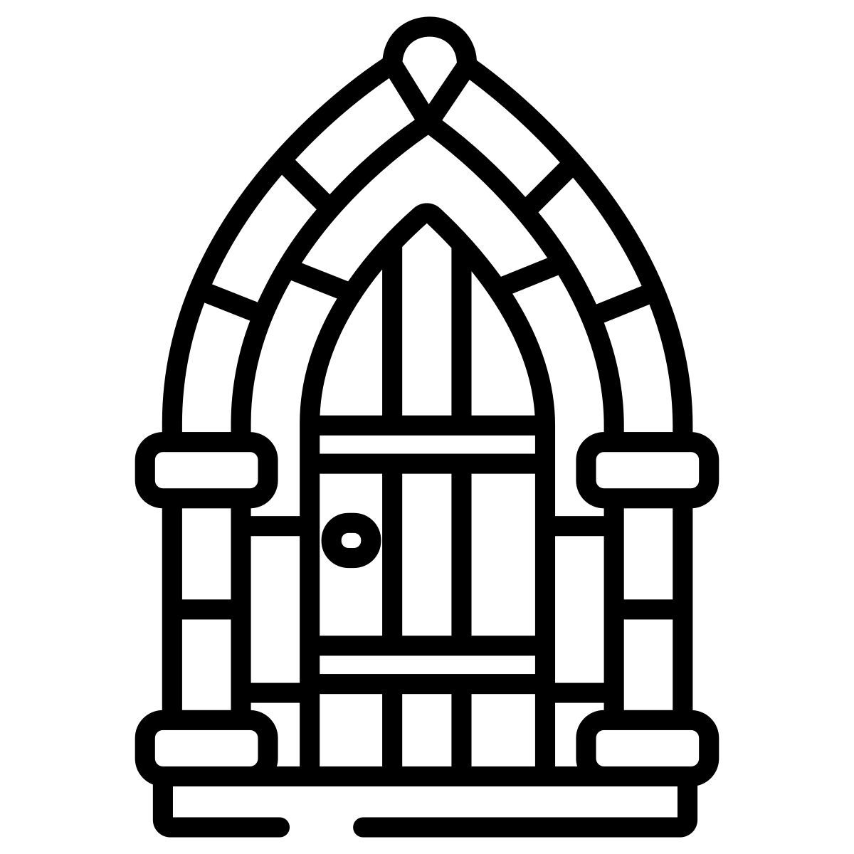 castle door icon