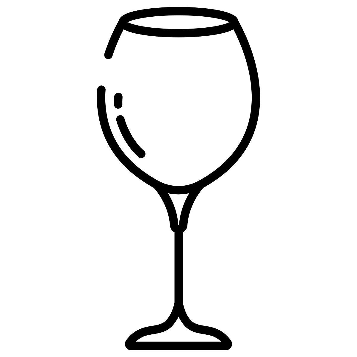 champagne coupe icon