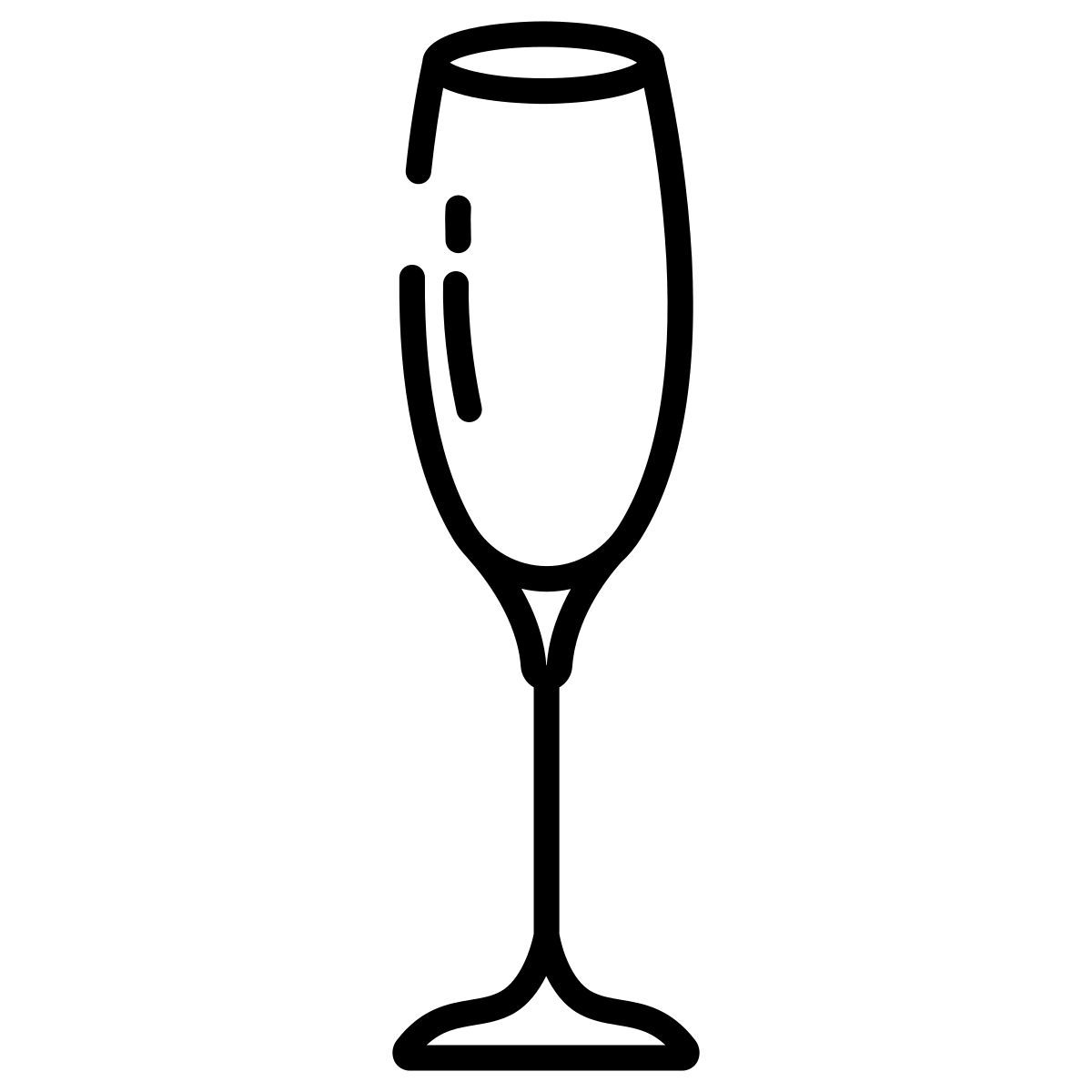 champagne flute icon