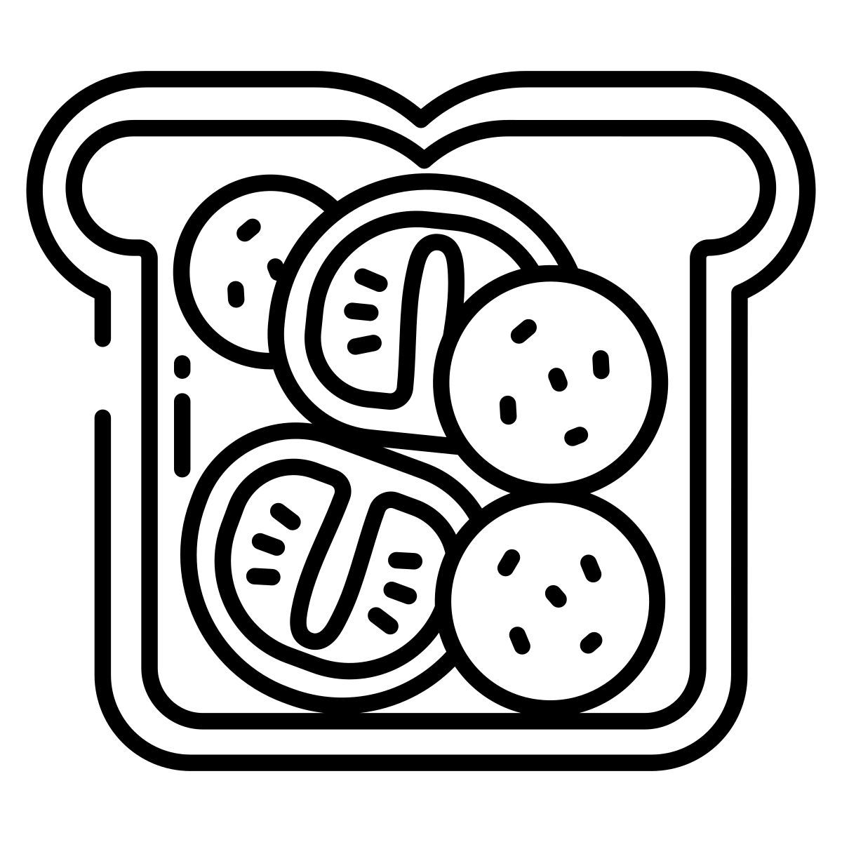 cheesy pepperoni icon