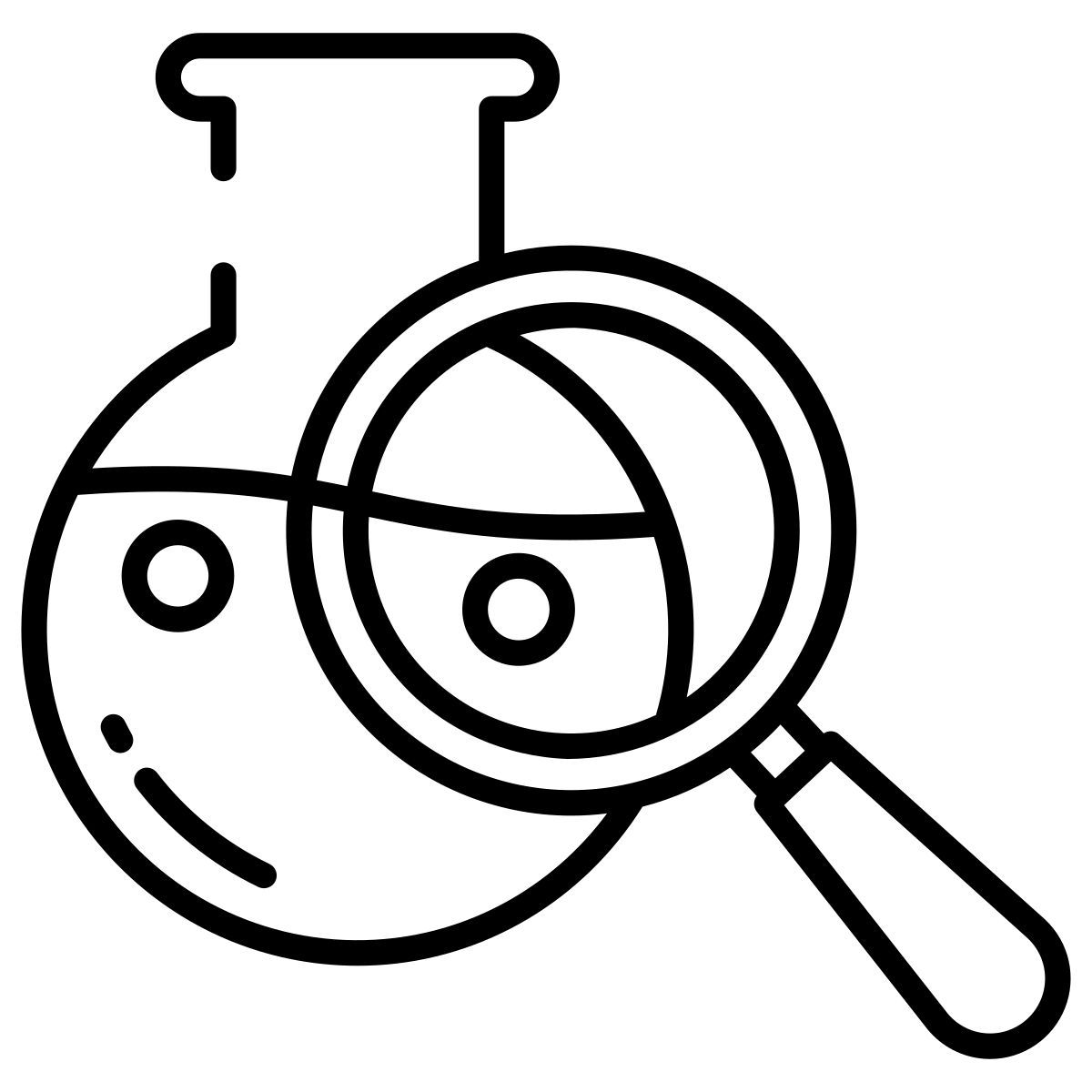 análisis químico icon