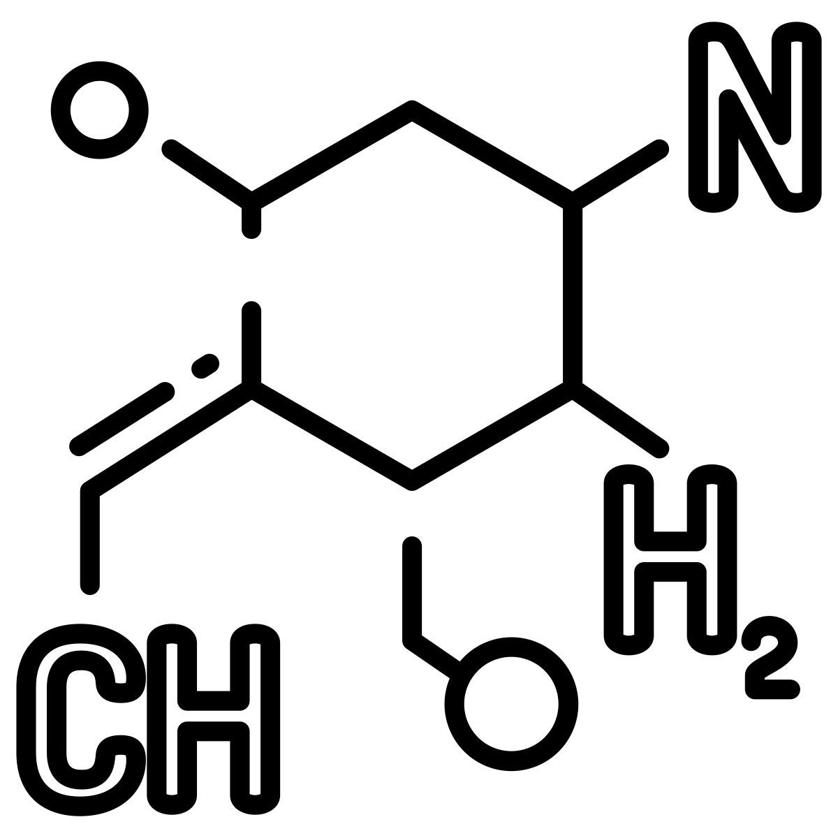 chemical formula icon