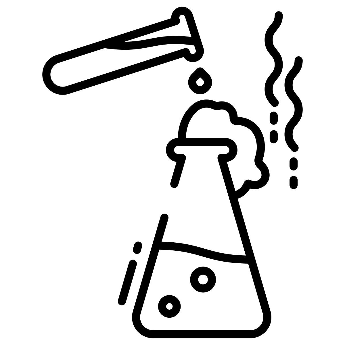 chemical reaction icon