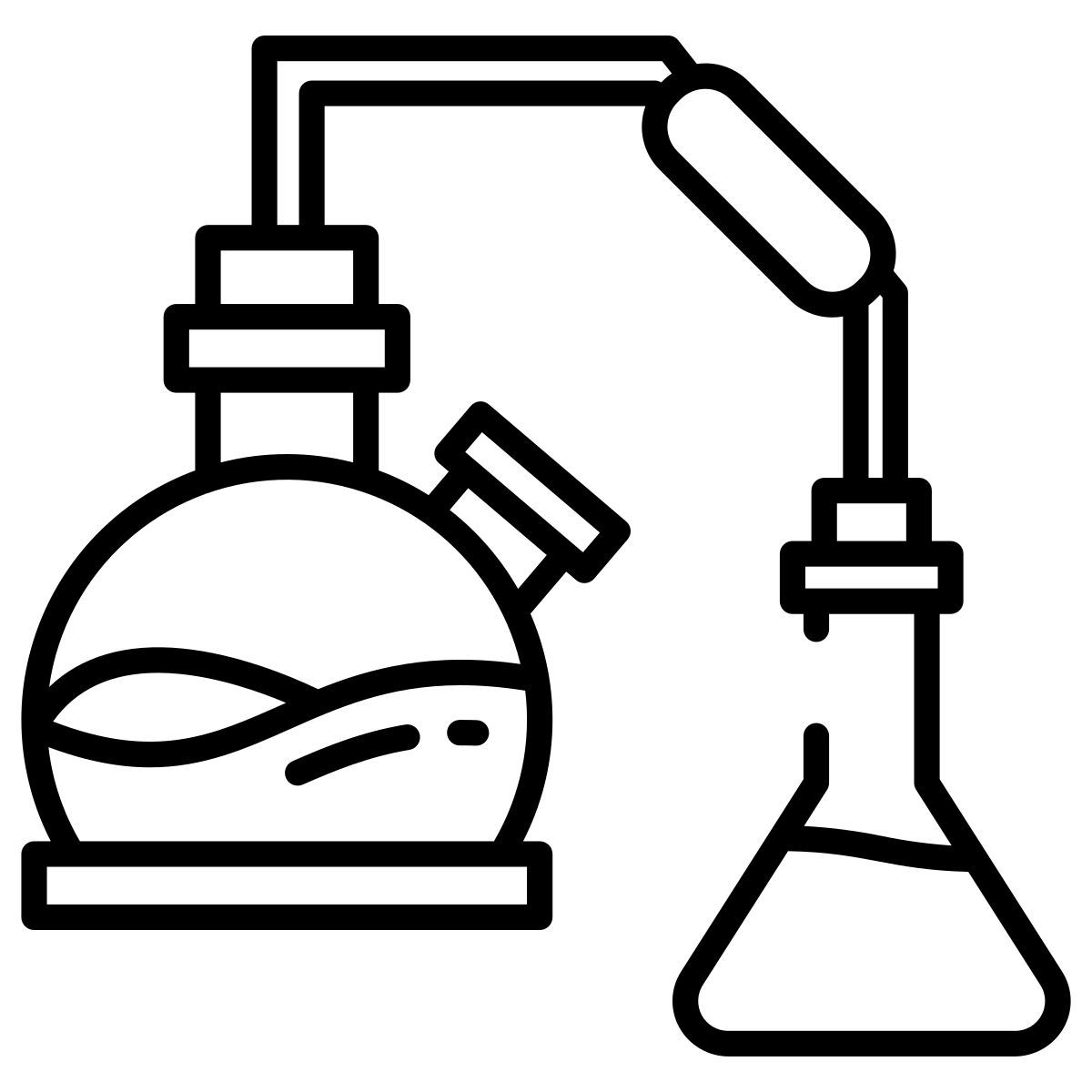 chemistry lab icon