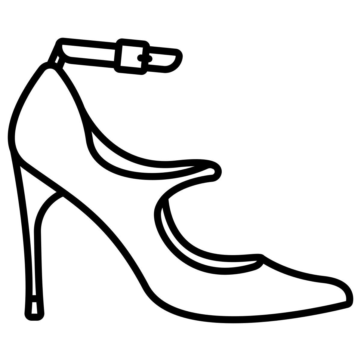 chic high heel icon