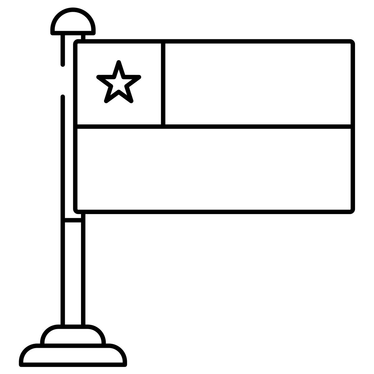 bandiera del cile icon