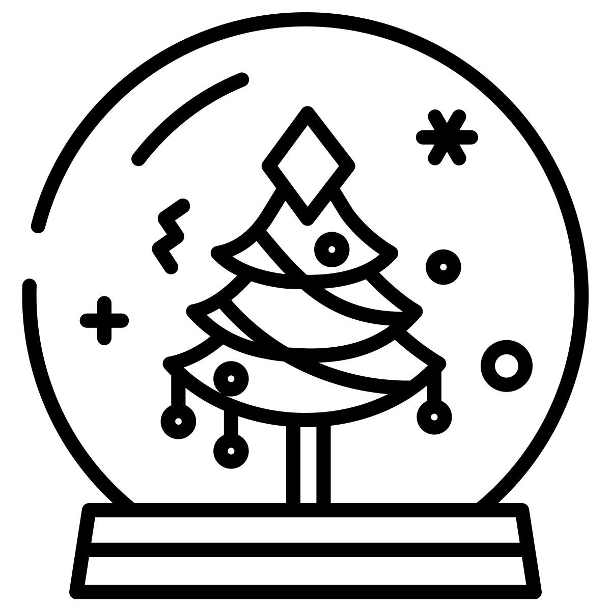 weihnachtsbaumkugel icon