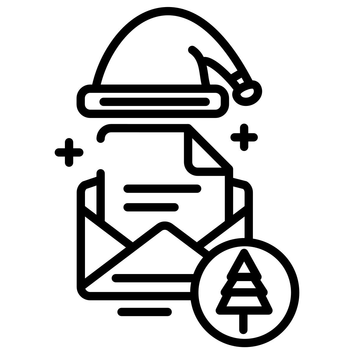 christmas greetings icon