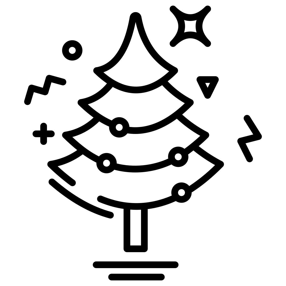 christmas tree icon