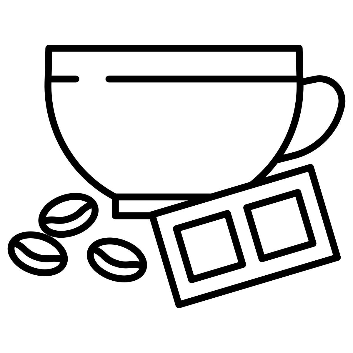 coffee and chocolate icon