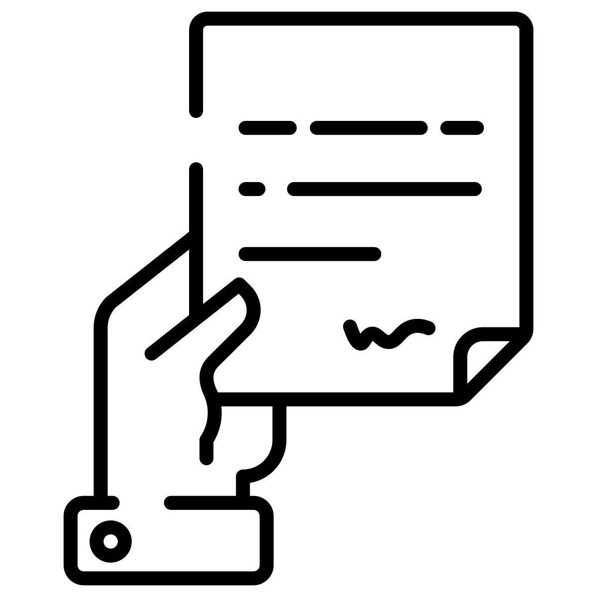 contract icon