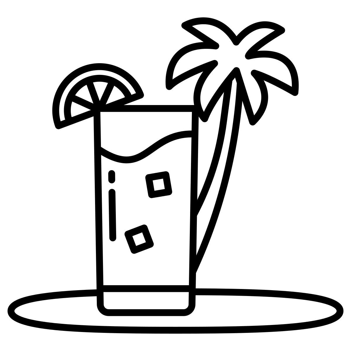 cool drink icon