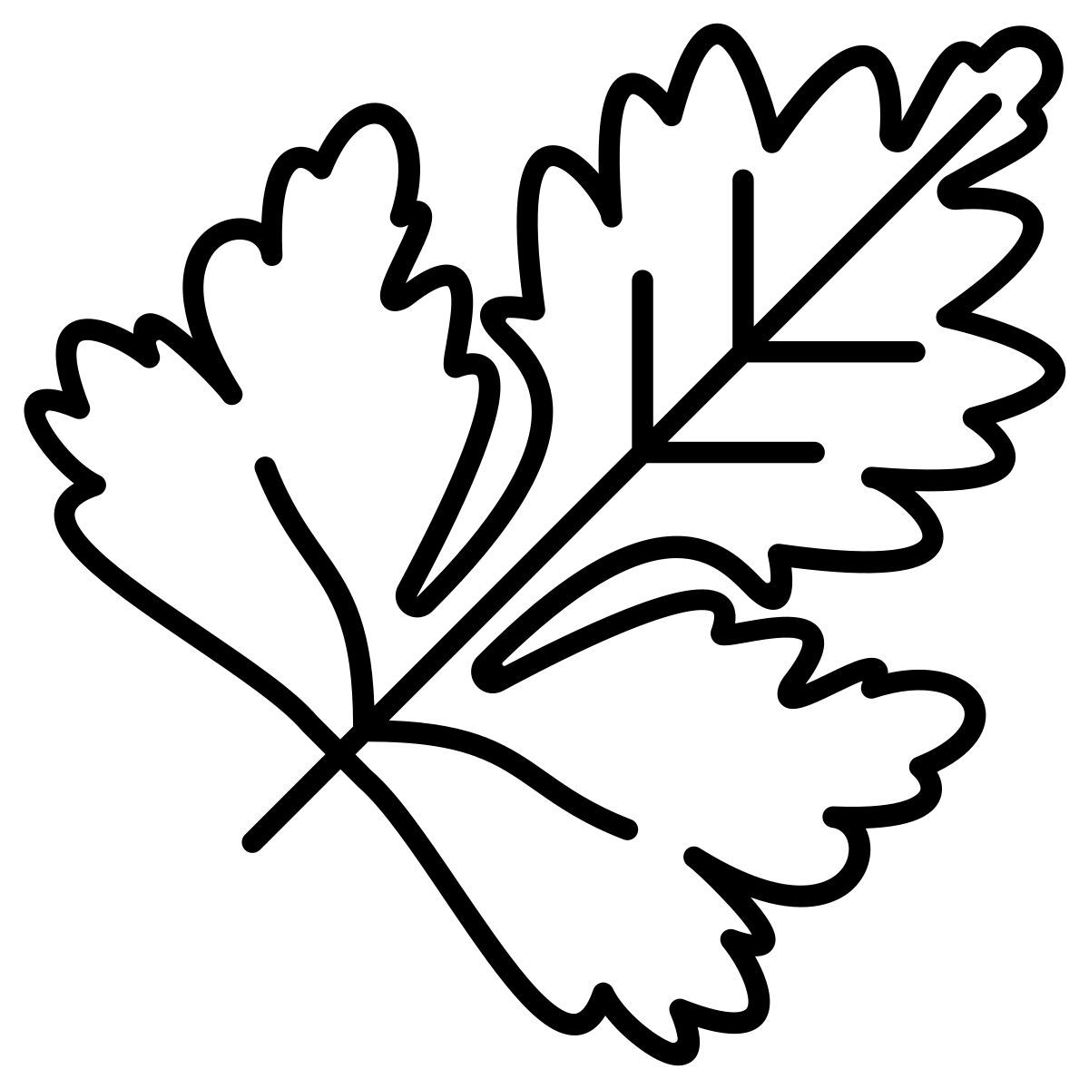 coriander leaf icon