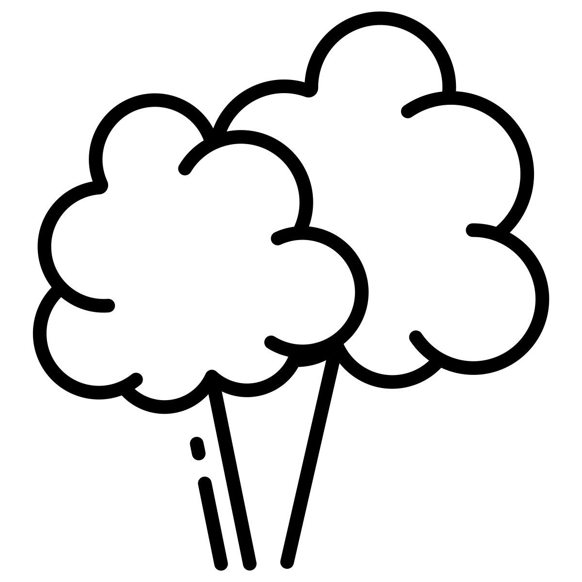 cotton candy icon