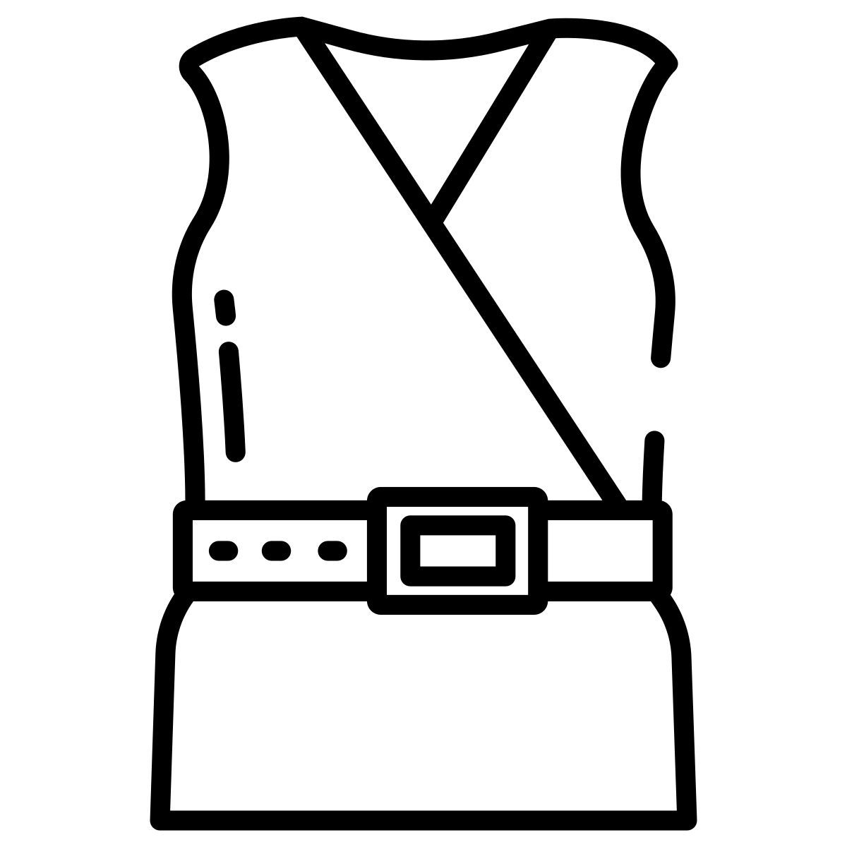 criss cross top icon