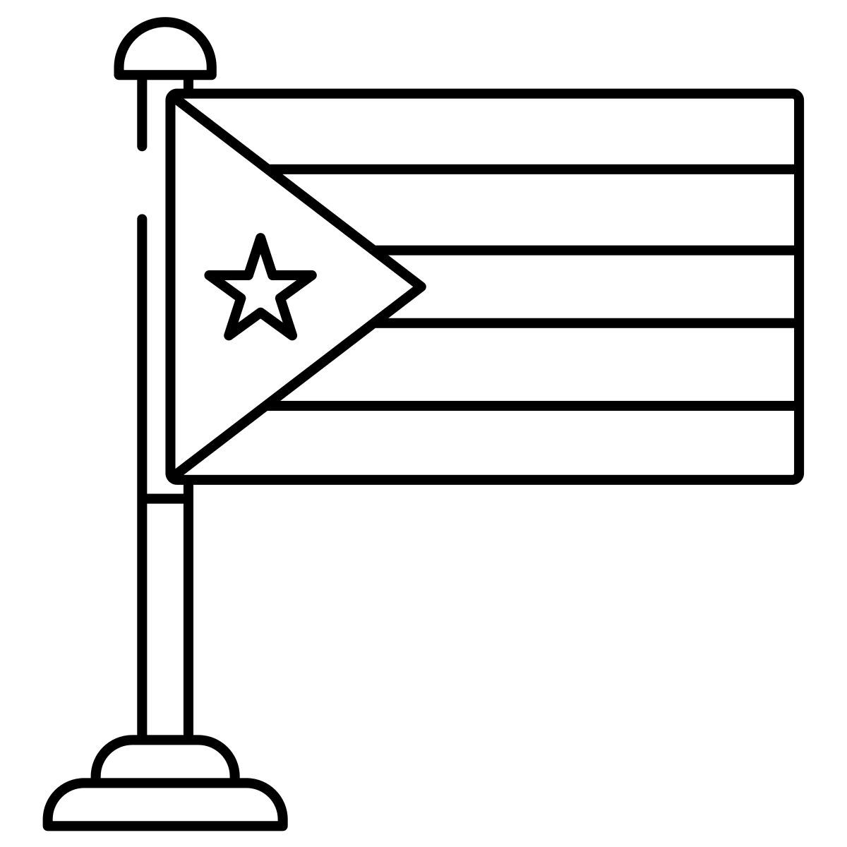 cuba flag icon