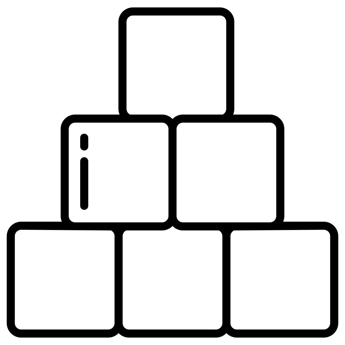 cubes icon