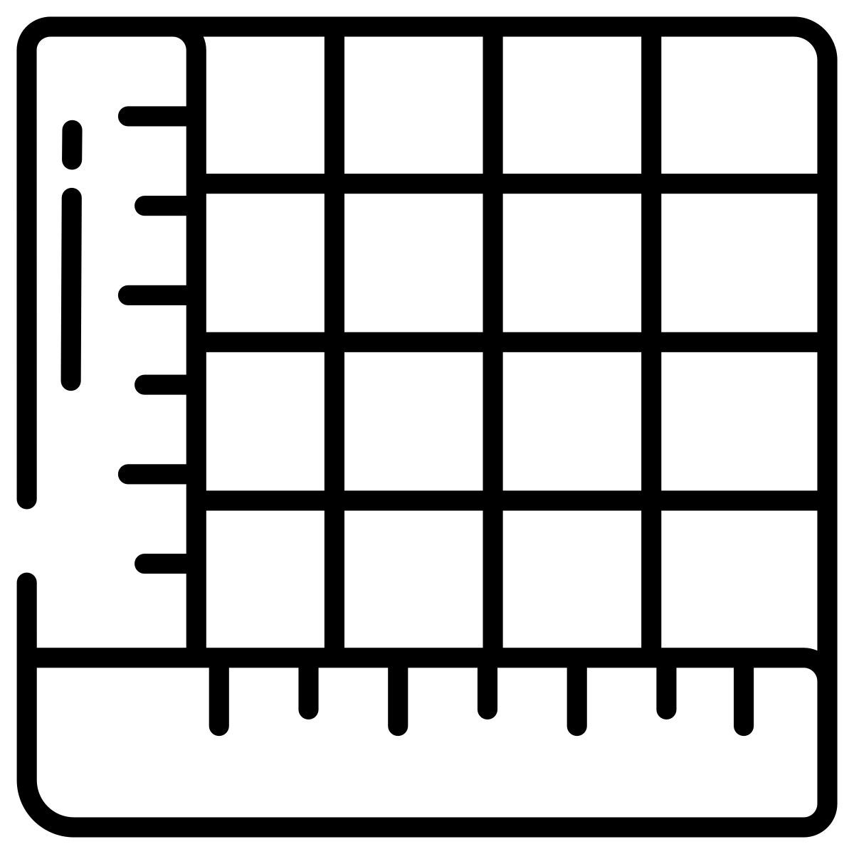 cutting mat icon
