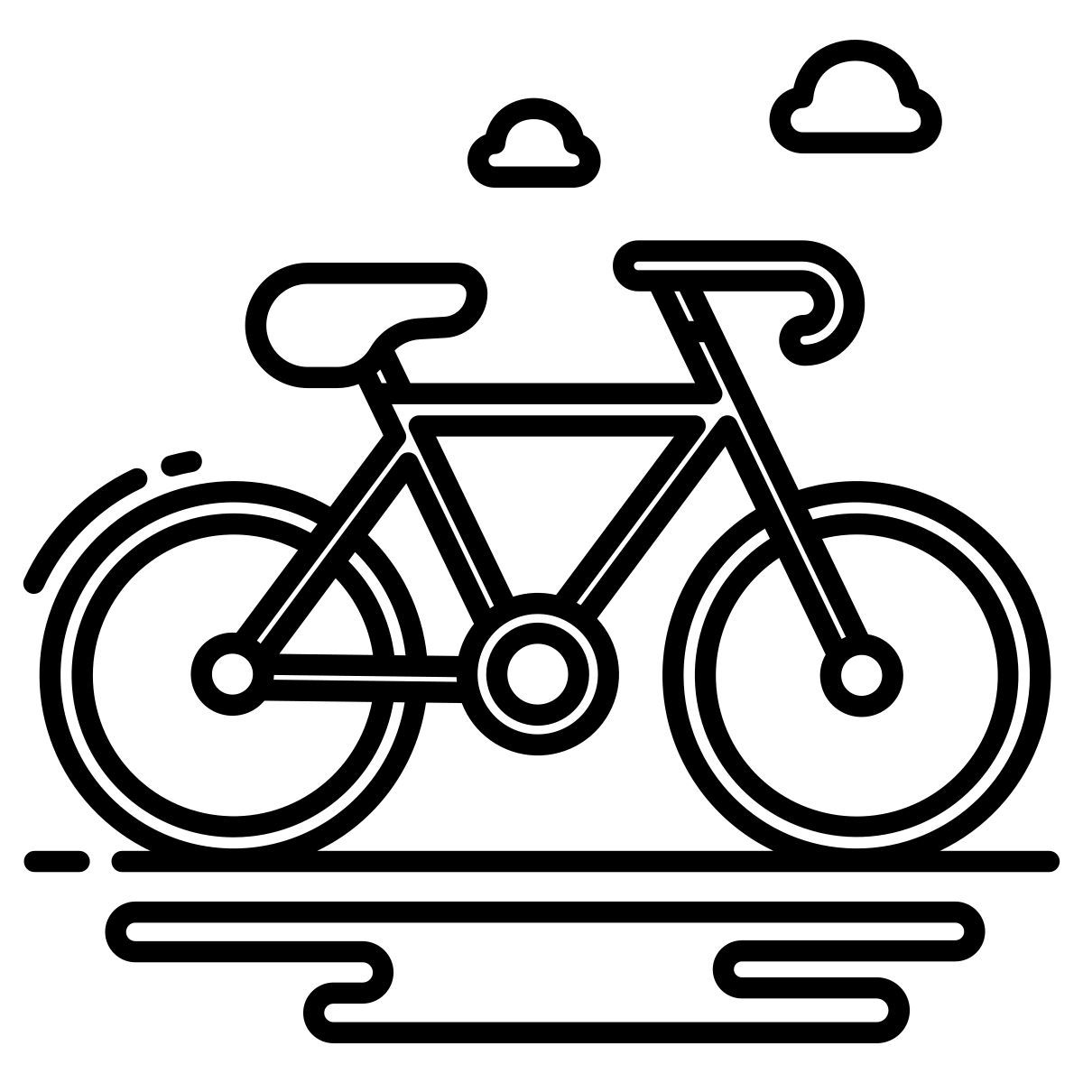ciclismo su strada icon