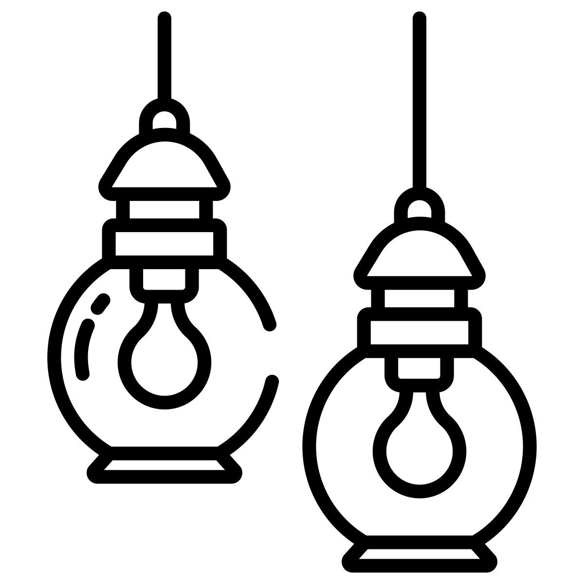 decorative lights icon