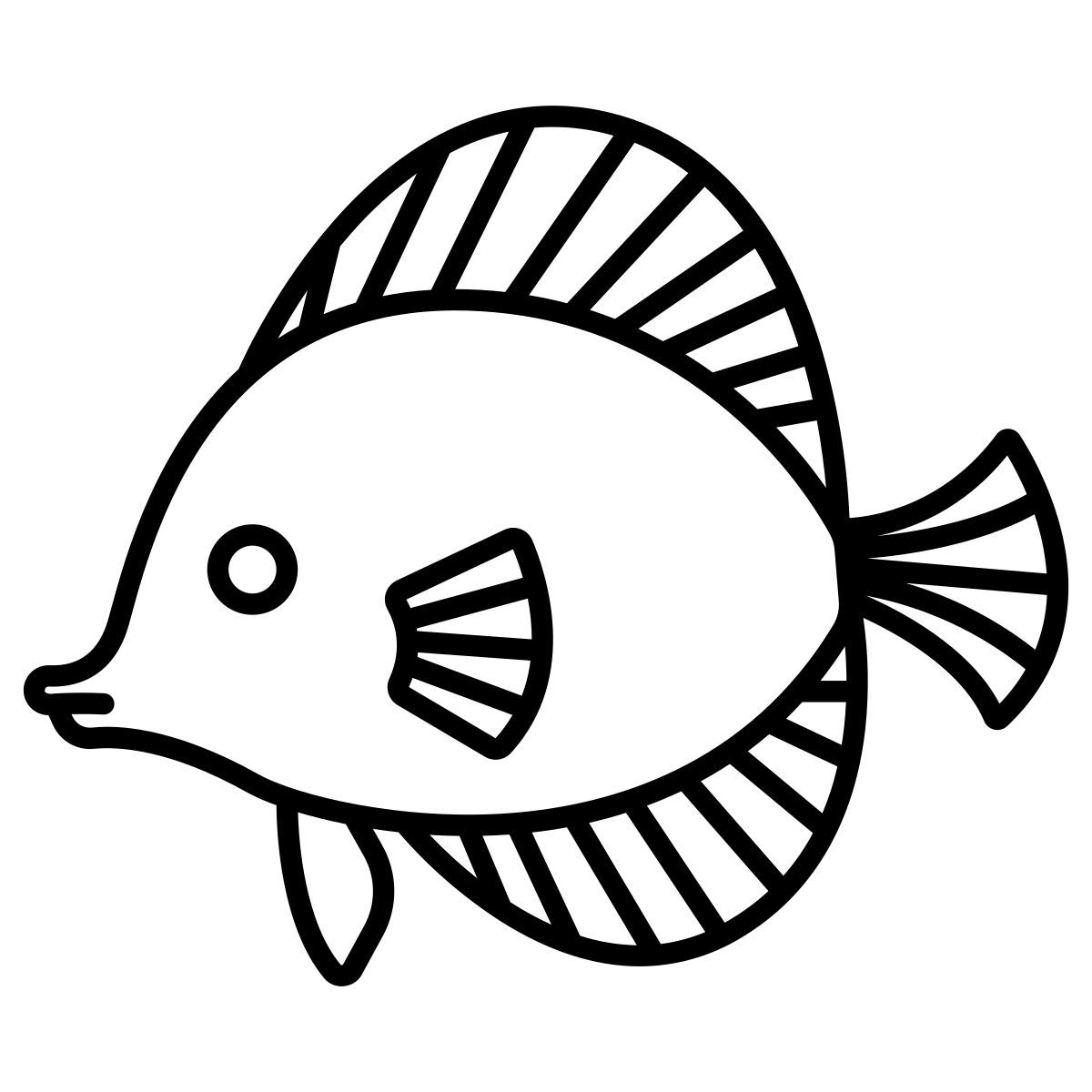 discus fish icon