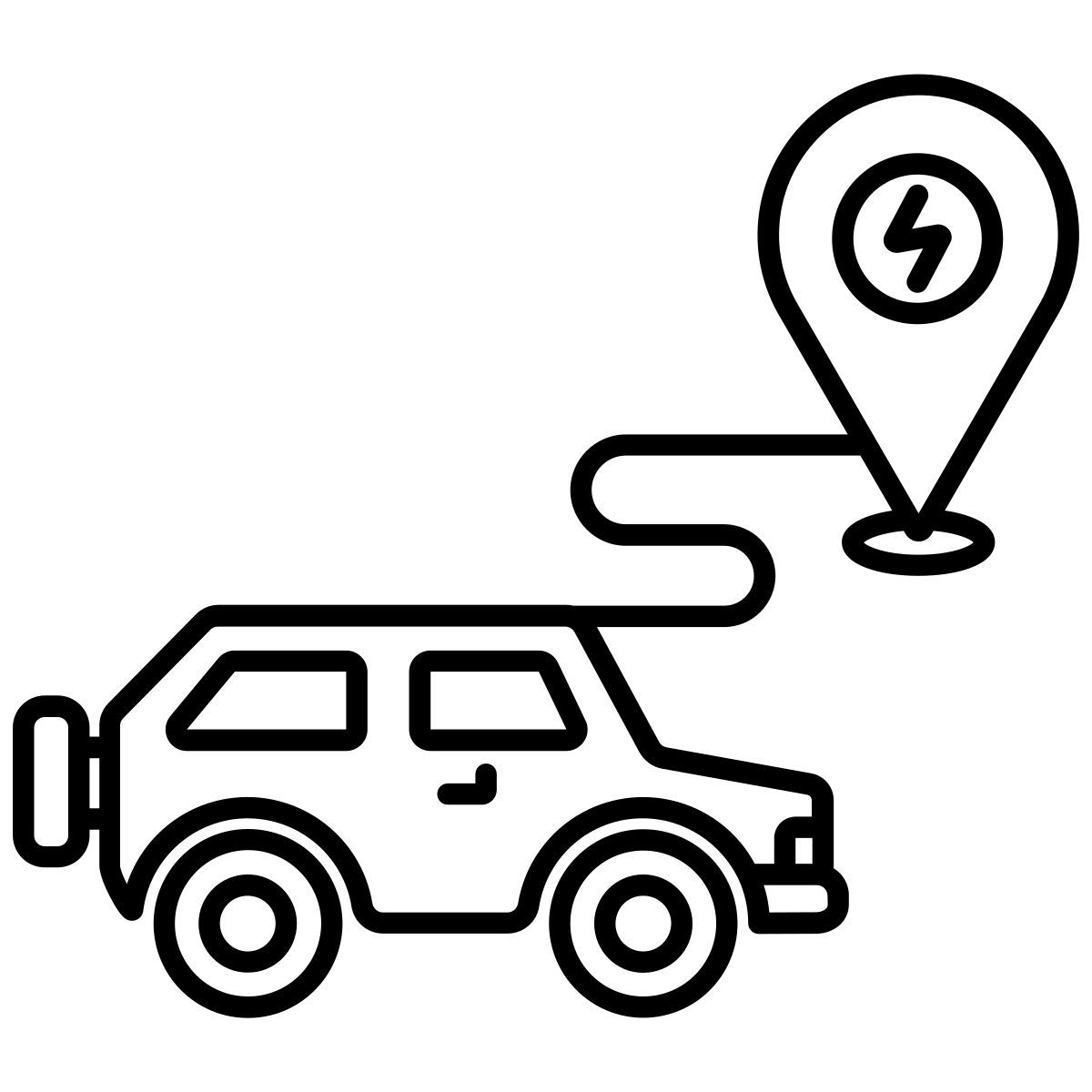 ev station location icon