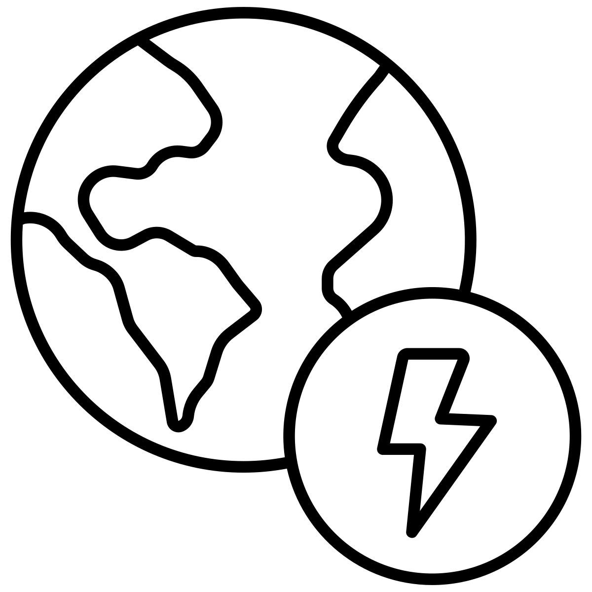 ev world icon