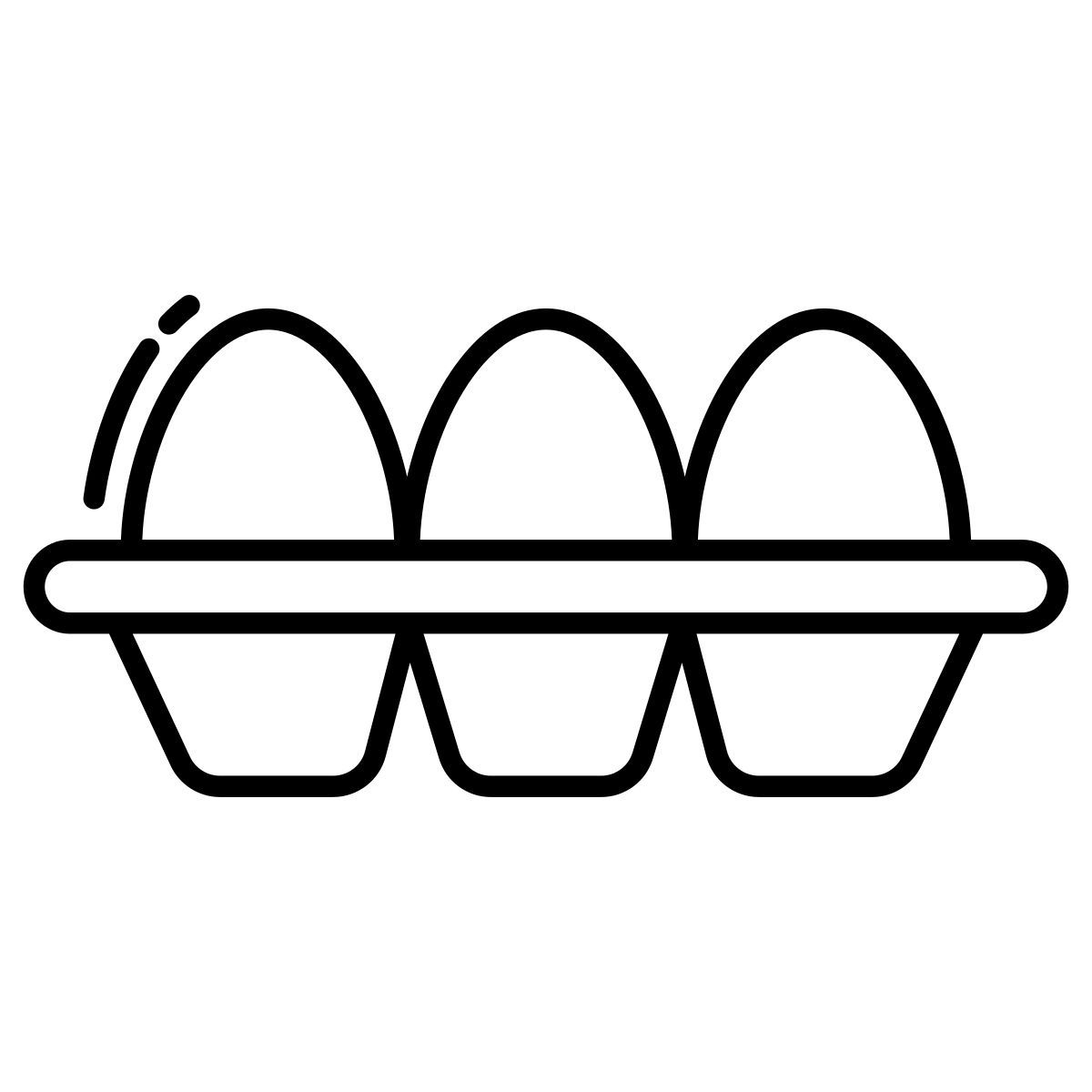 vassoio per uova icon
