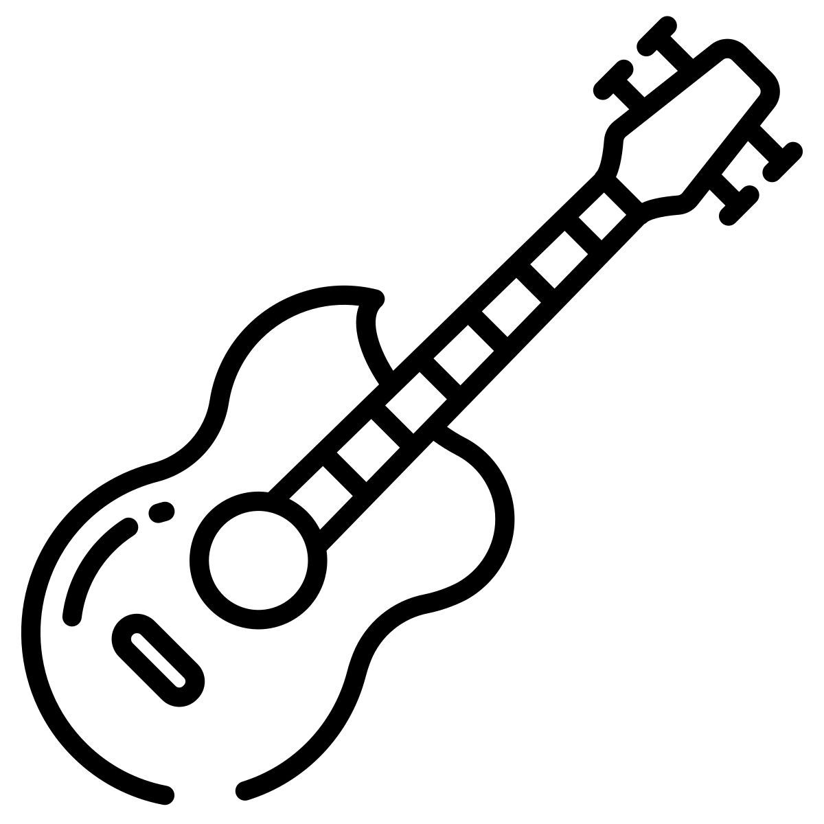 electric guitar icon