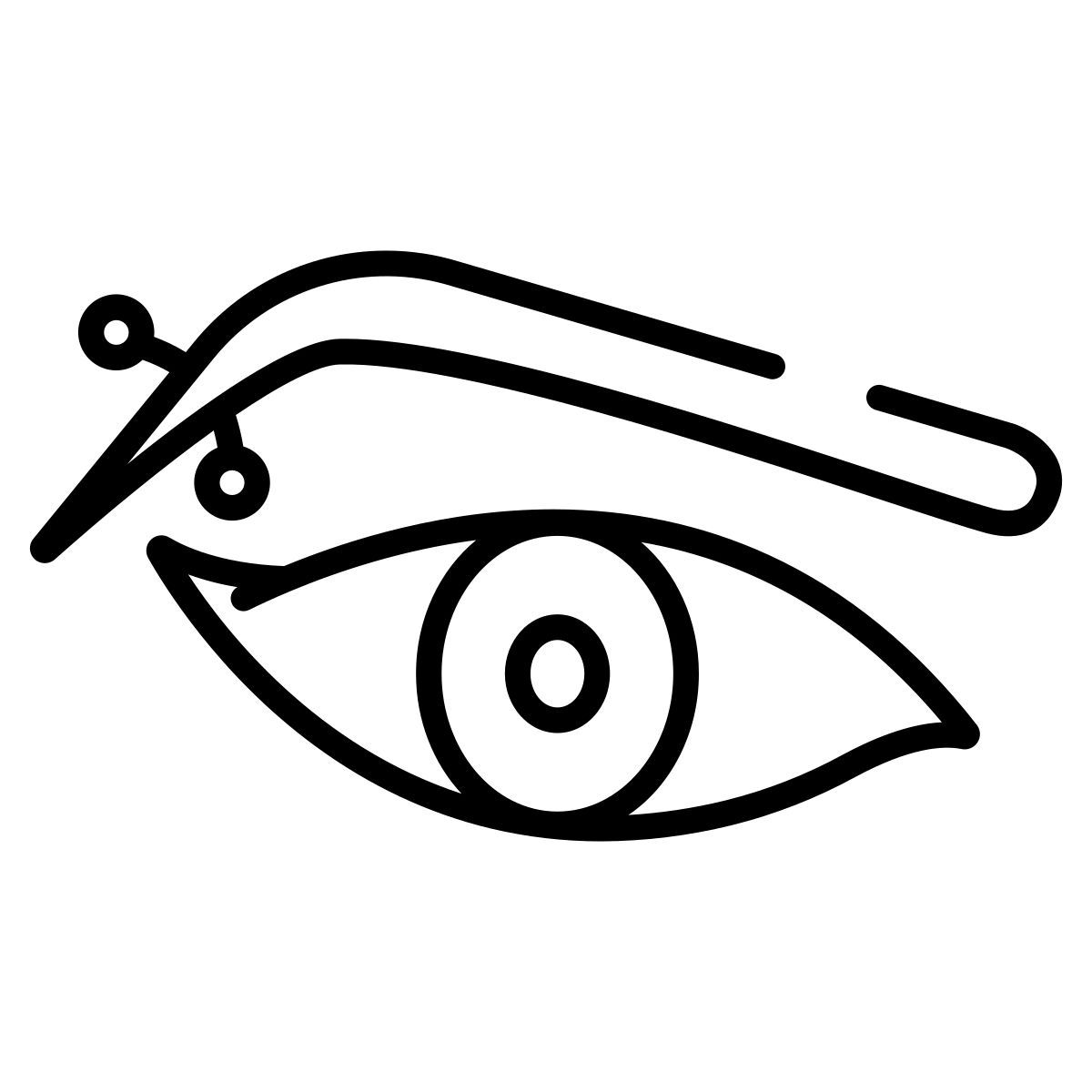 eyebrow piercing icon
