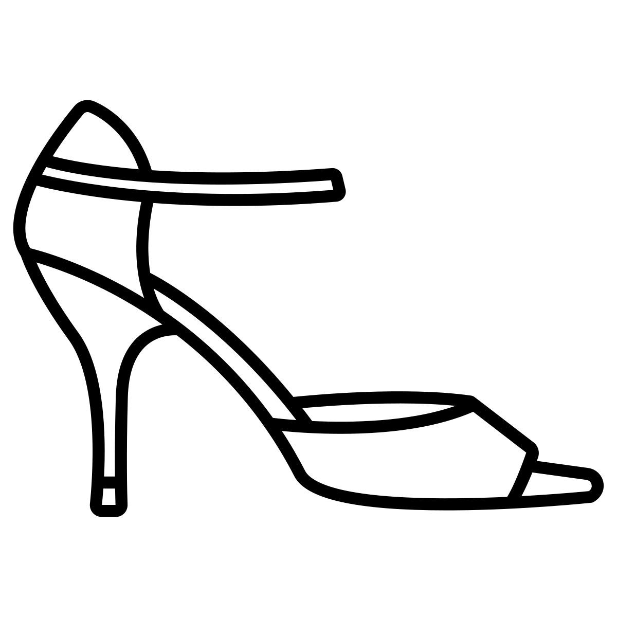 fashion footwear icon