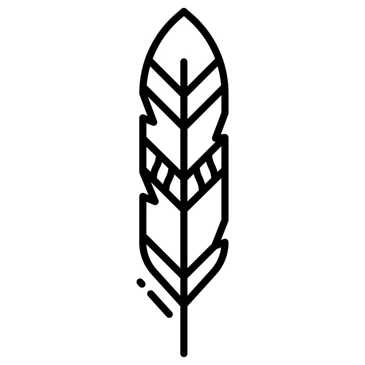 imbottito in piuma icon
