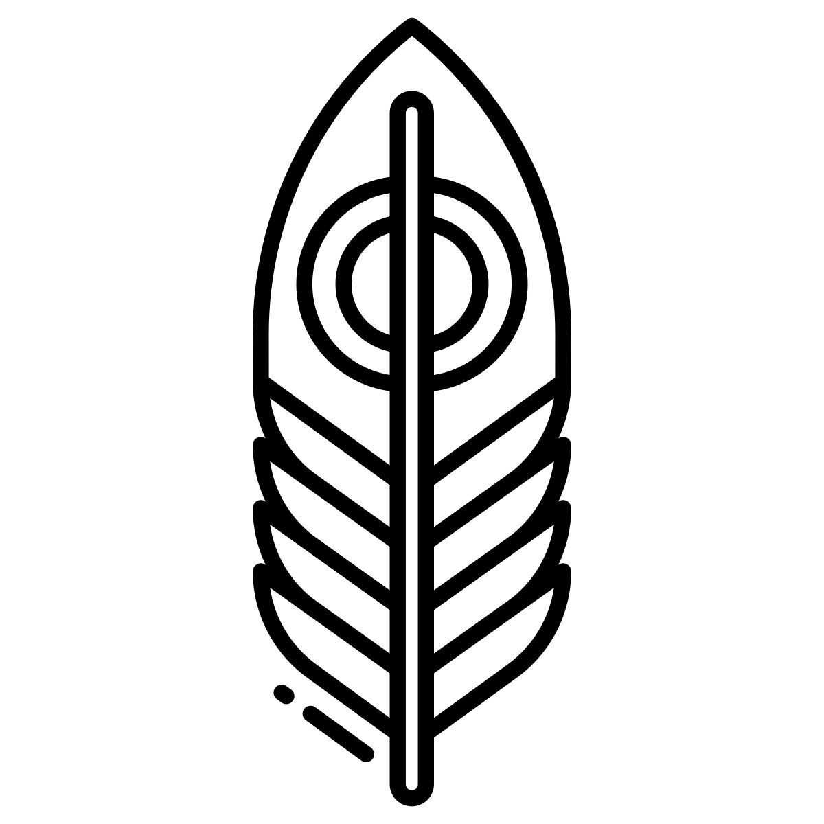 imbottito in piuma icon